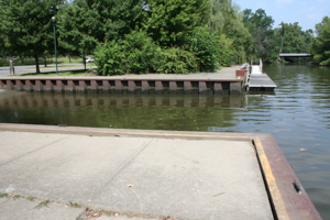 Photo of Athens boat ramp.
