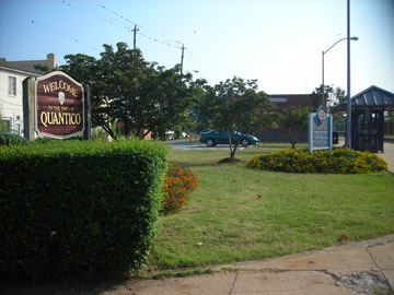 Photo of town of Quantico, Va.