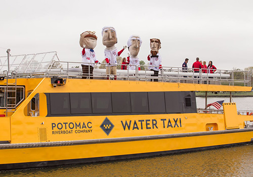 Photo of water taxi at Nationals Park