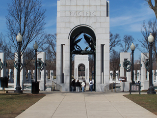 Photo of WWII Memorial
